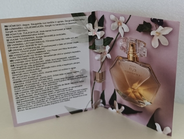 AVON EVE CONFIDENCE EdP / Karte mit Duftprobe